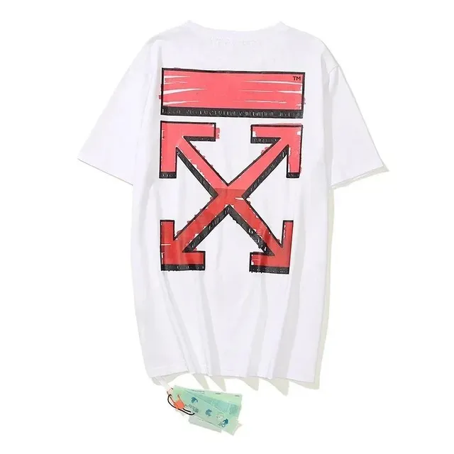 Off-White Arrow Graphic Tee Industrial Red