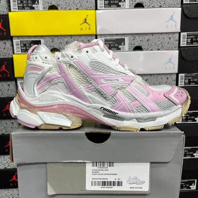 Balenciaga Speed Trainer Four-Color Upper/Rubber
