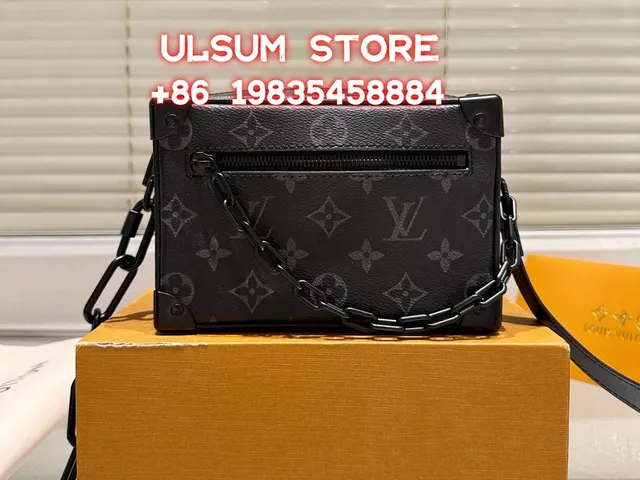 Louis Vuitton LV Trainer Box Bag Monogram Eclipse