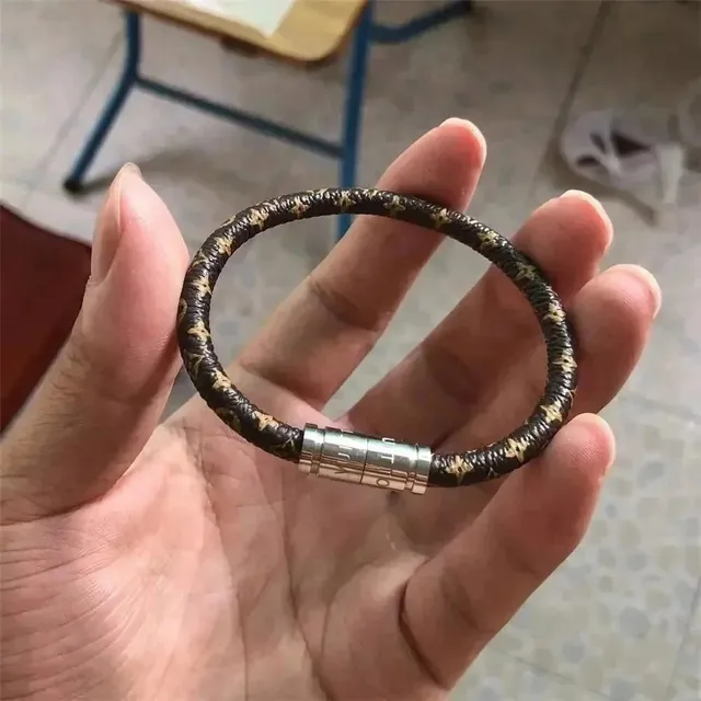 Louis Vuitton Bracelet Monogram Coated Canvas