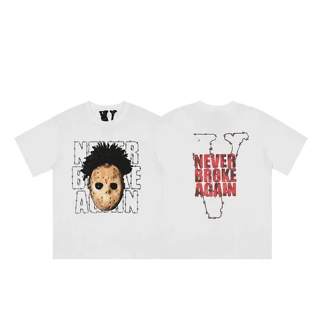 Off-White Graphic T-Shirt Never Broke Again Jason Voorhees