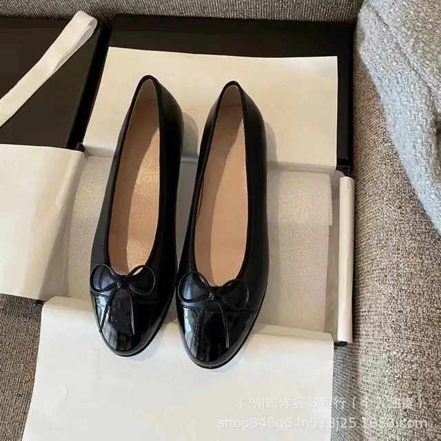 Chanel Bow Loafer Patent Leather Bow