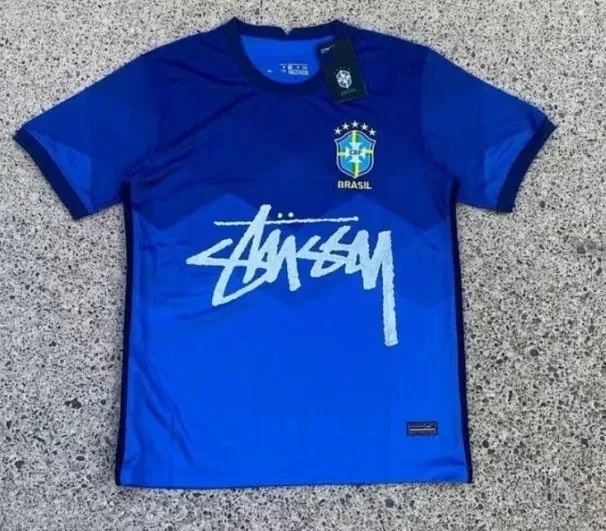 Stüssy Brazil National Team Jersey Stussy Collaboration