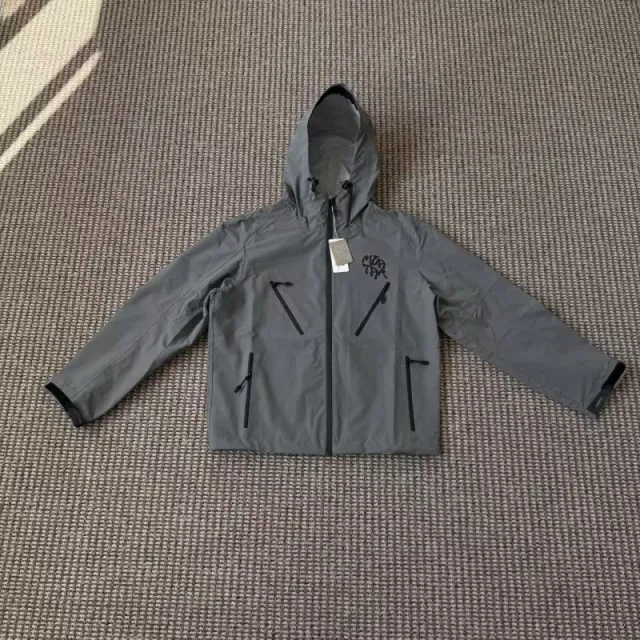Hooded Windbreaker Chrome Hearts Logo