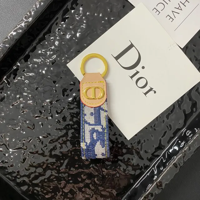 Dior Keychain Oblique Tape