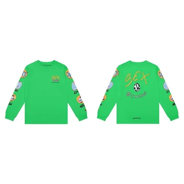 Chrome Hearts Long Sleeve Tee Sex Records Patch