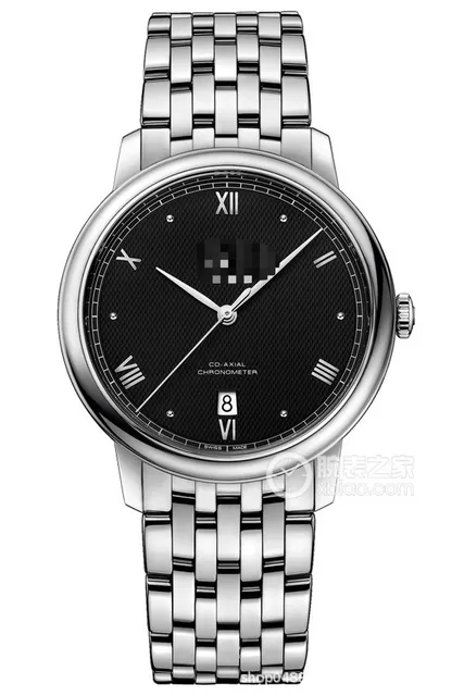 Jaeger-LeCoultre Master Control Chronometer Black Dial Steel Bracelet