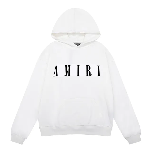 Amiri Logo Hoodie Black Lettering