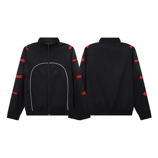 Trapstar Track Jacket Red Arrow Print