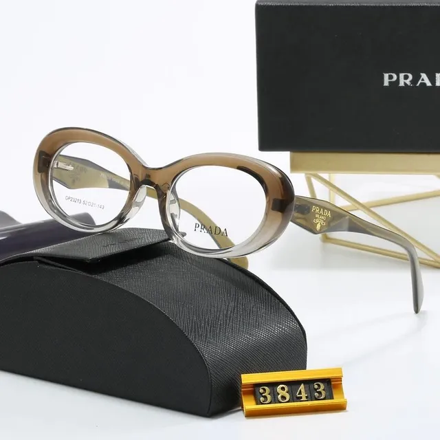 Prada Optical Frame Oval Acetate
