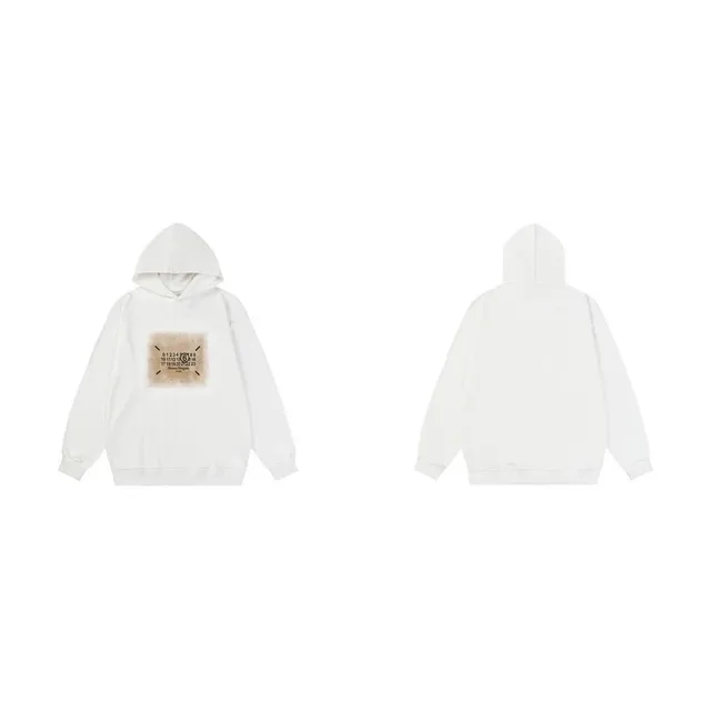 Amiri Hooded Sweatshirt Distressed Logo Patch