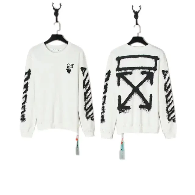 Off-White Crewneck Sweatshirt Arrow Print