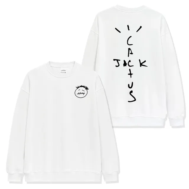 Travis Scott Cactus Jack Sweatshirt Smiley Logo