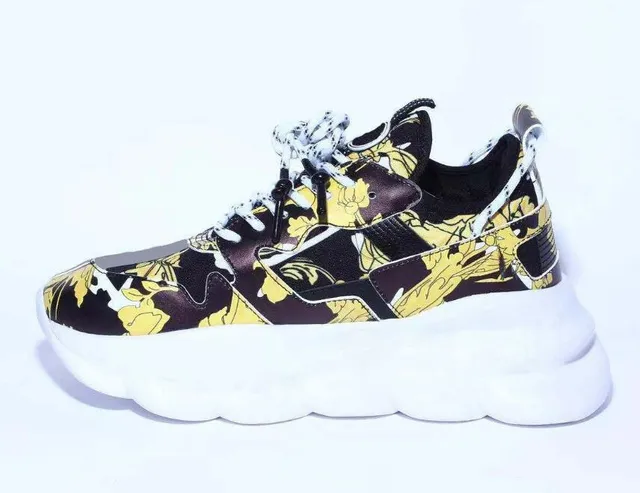 Versace Chain Reaction Floral Print