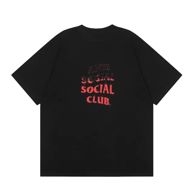 Anti Social Social Club Graphic Tee Blood Drip Logo