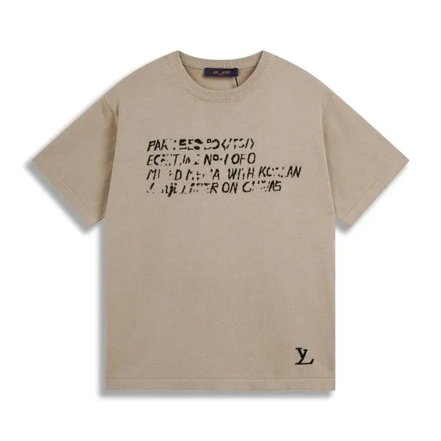Louis Vuitton Knit T-Shirt Printed Logo