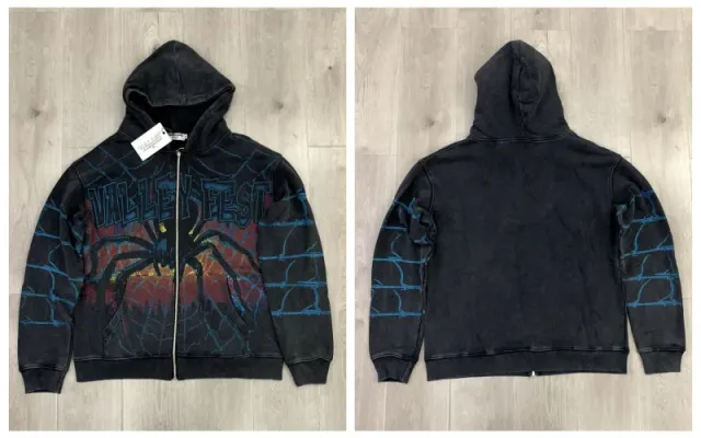 V126 zipper sweatshirt