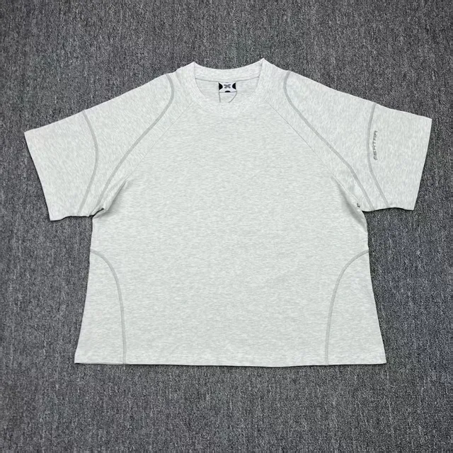 Mertra Raglan Tee Heather Grey