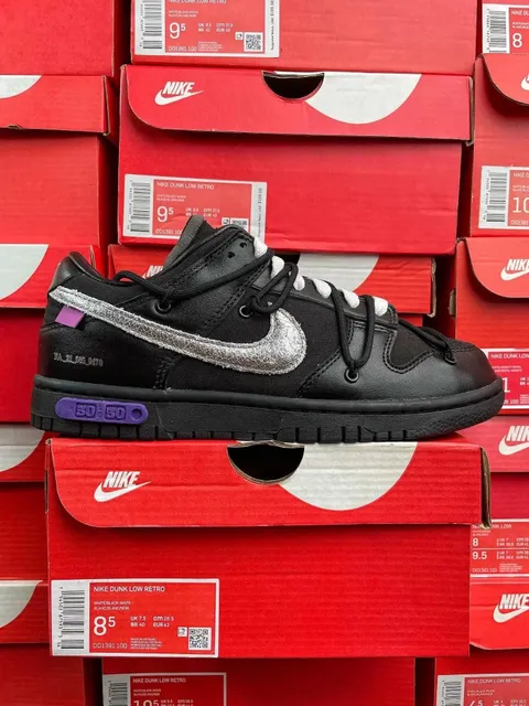 Nike Dunk Low Retro Black/White/Purple