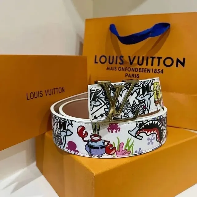 Louis Vuitton Belt SpongeBob SquarePants Print