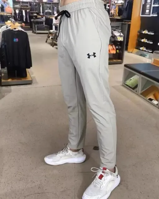 Under Armour Track Pants Light Grey