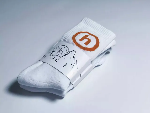 Crew Socks Wolf Logo