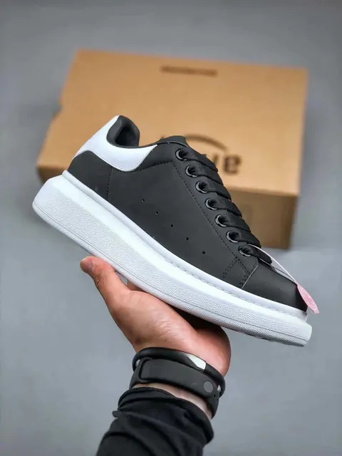 Alexander McQueen Oversized Sneaker Black and White