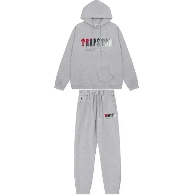 Corteiz Hoodie and Joggers Set TRAPSTAR Logo