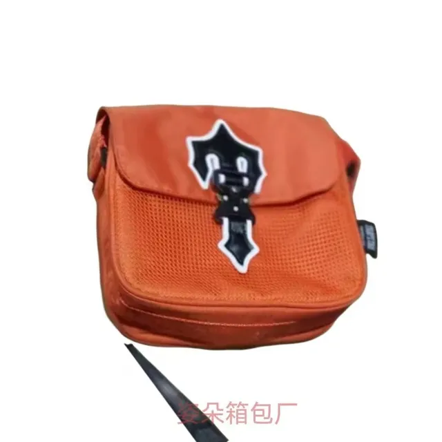 Trapstar Crossbody Bag Mesh Front with Cross Logo