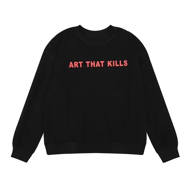 Off-White Crewneck Sweatshirt Art That Kills