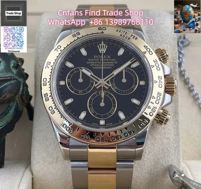 Rolex Cosmograph Daytona Two-Tone Steel and Gold
