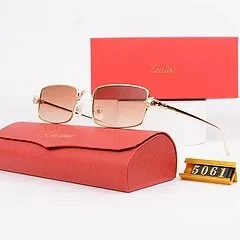 Cartier Tank Must Gold Frame Gradient Lens