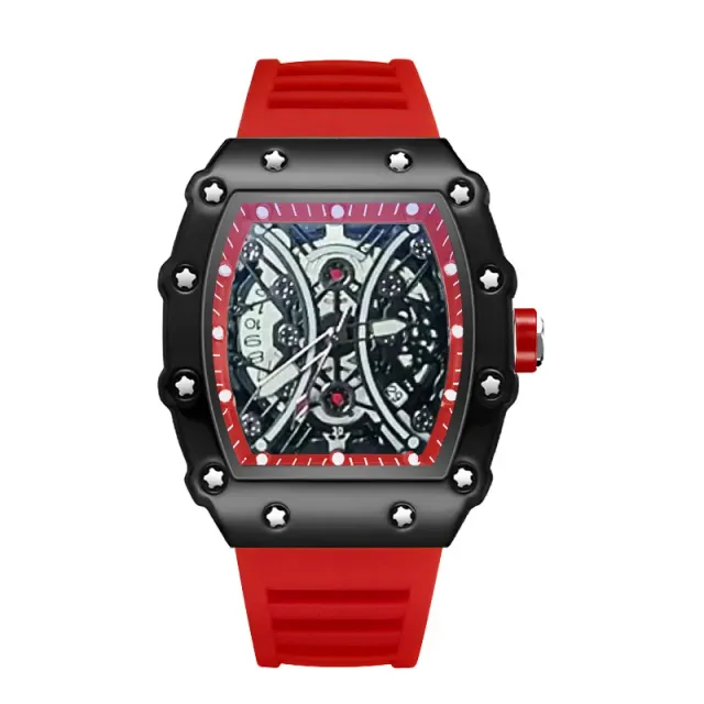 Richard Mille RM 011 TPT Carbon with Red Accents