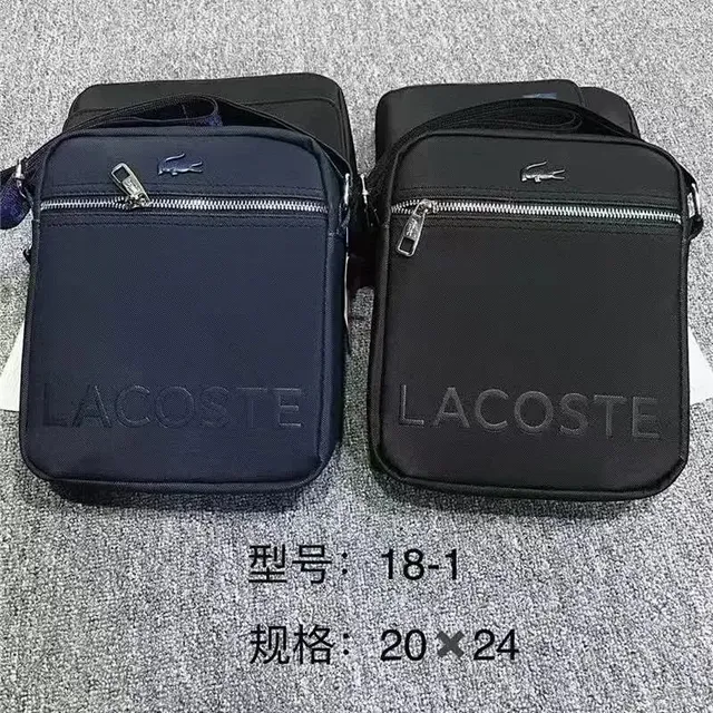 Lacoste Shoulder Bag Embossed Logo