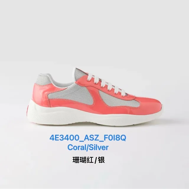 Prada Linea Rossa Coral/Silver