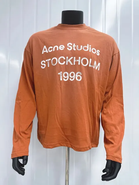 Acne Studios Long-Sleeve Tee Stockholm 1996 Print