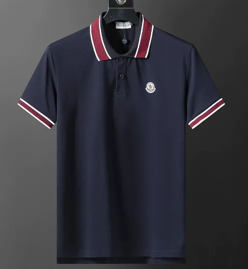 Moncler Polo Shirt Contrast Trim