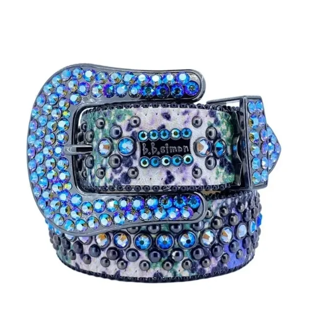 B.B. Simon Crystal Belt