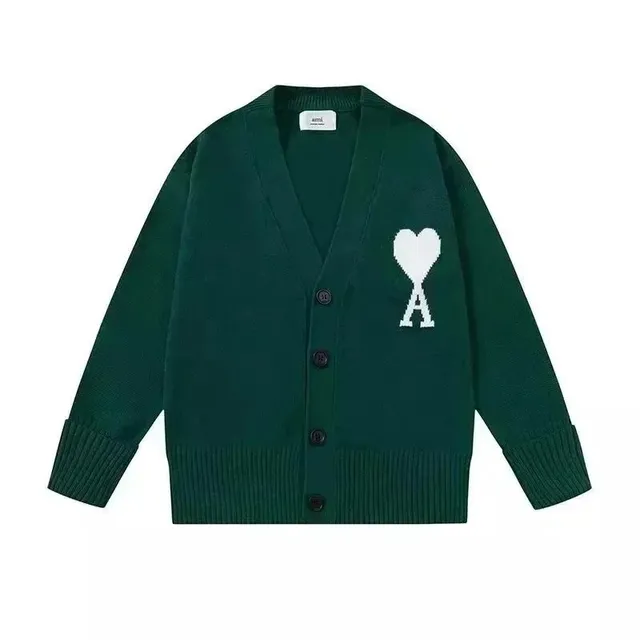 Amiri Cardigan Heart Logo