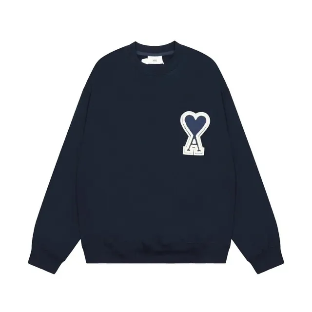 AMI Paris Crewneck Sweatshirt Heart Logo