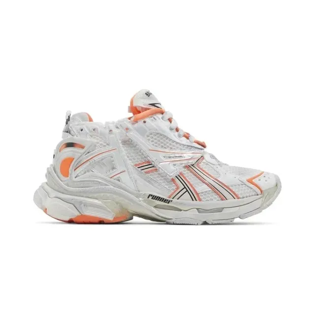 White Fluo Orange