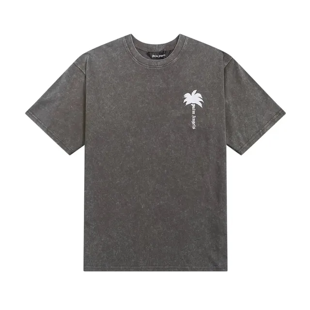 Palm Angels Palm Tree Tee Washed Grey
