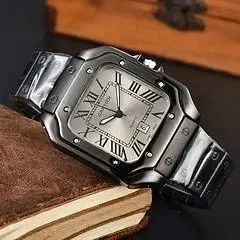 Santos De Cartier Skeleton Dial