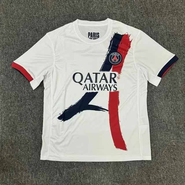 Paris Saint-Germain × Adidas Home Jersey Qatar Airways Sponsor