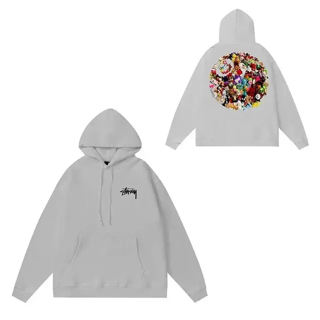 Stüssy Hoodie Bearbrick Graphic