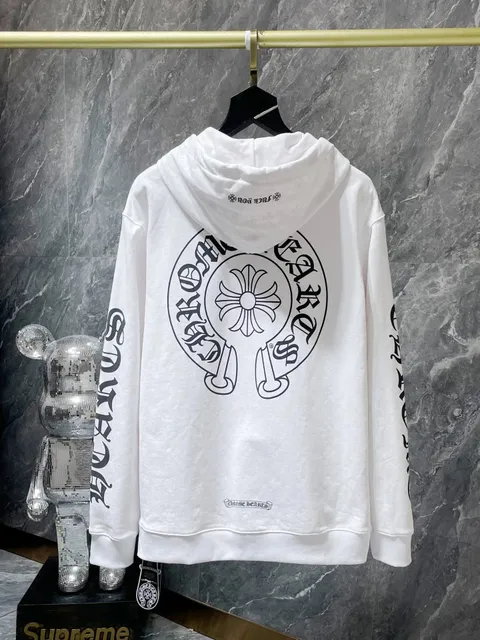 Chrome Hearts Hoodie Cross Logo Print