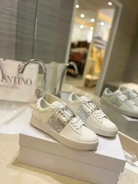 Valentino Rockstud Sneaker Rockstud Leather
