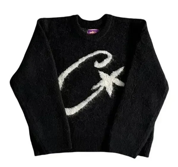 Corteiz Knit Sweater C* Star Logo