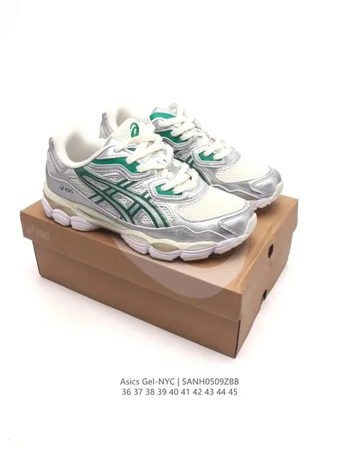 Asics Gel-NYC White Green Silver
