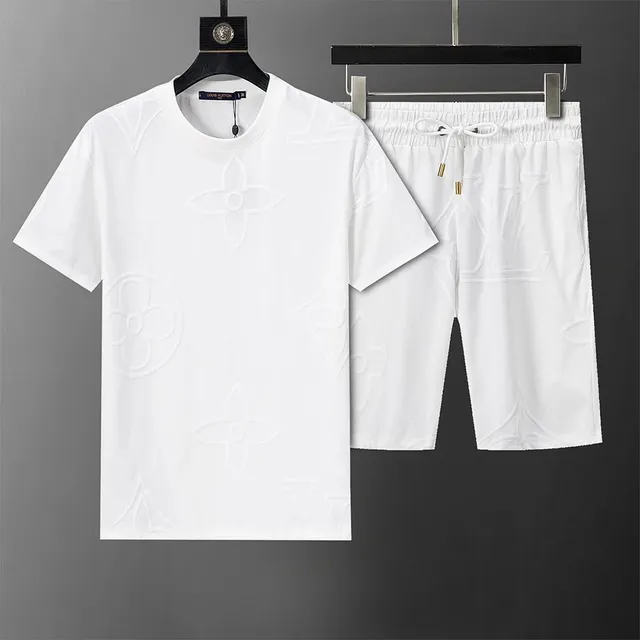 Louis Vuitton Monogram Embossed Set White
